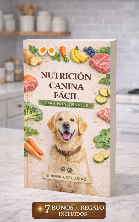 Nutrición Canina Fácil: La forma práctica de mejorar la salud de tu perro con alimentación natural